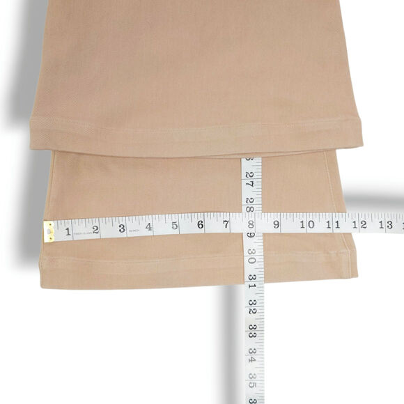 Halara Crossover V-Waist Flare Pants High Rise Knit Pilatescore Nude M Petite - Picture 8 of 8
